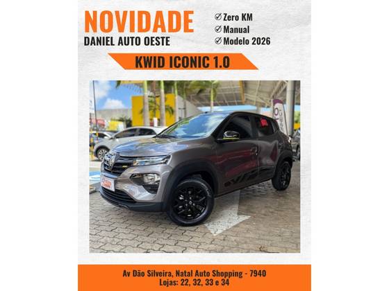 RENAULT KWID 1.0 12V SCE FLEX ICONIC MANUAL